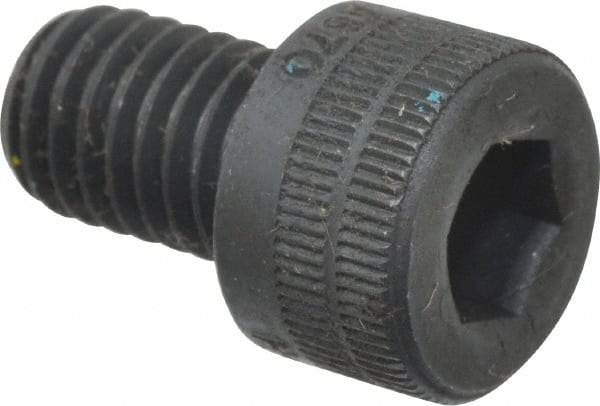 Holo-Krome - M8x1.25 Metric Coarse Hex Socket Drive, Socket Cap Screw - Grade 12.9 Alloy Steel, Black Oxide Finish, Fully Threaded, 12mm Length Under Head - USA Tool & Supply
