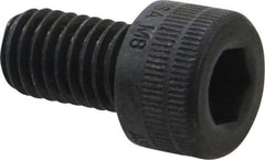 Holo-Krome - M8x1.25 Metric Coarse Hex Socket Drive, Socket Cap Screw - Grade 12.9 Alloy Steel, Black Oxide Finish, Fully Threaded, 14mm Length Under Head - USA Tool & Supply