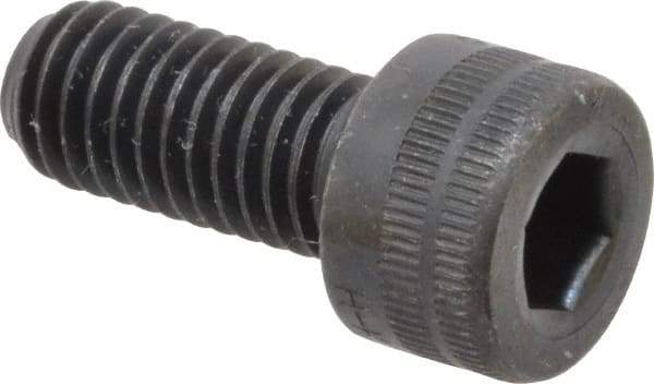 Holo-Krome - M8x1.25 Metric Coarse Hex Socket Drive, Socket Cap Screw - Grade 12.9 Alloy Steel, Black Oxide Finish, Fully Threaded, 18mm Length Under Head - USA Tool & Supply