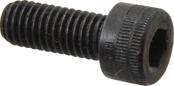 Holo-Krome - M8x1.25 Metric Coarse Hex Socket Drive, Socket Cap Screw - Grade 12.9 Alloy Steel, Black Oxide Finish, Fully Threaded, 20mm Length Under Head - USA Tool & Supply