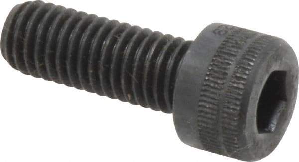 Holo-Krome - M8x1.25 Metric Coarse Hex Socket Drive, Socket Cap Screw - Grade 12.9 Alloy Steel, Black Oxide Finish, Fully Threaded, 22mm Length Under Head - USA Tool & Supply