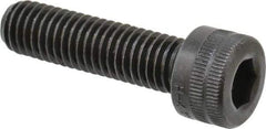 Holo-Krome - M8x1.25 Metric Coarse Hex Socket Drive, Socket Cap Screw - Grade 12.9 Alloy Steel, Black Oxide Finish, Fully Threaded, 30mm Length Under Head - USA Tool & Supply