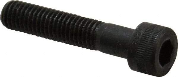 Holo-Krome - M8x1.25 Metric Coarse Hex Socket Drive, Socket Cap Screw - Grade 12.9 Alloy Steel, Black Oxide Finish, Partially Threaded, 40mm Length Under Head - USA Tool & Supply