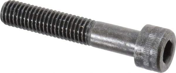 Holo-Krome - M8x1.25 Metric Coarse Hex Socket Drive, Socket Cap Screw - Grade 12.9 Alloy Steel, Black Oxide Finish, Partially Threaded, 45mm Length Under Head - USA Tool & Supply