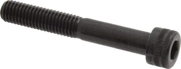 Holo-Krome - M8x1.25 Metric Coarse Hex Socket Drive, Socket Cap Screw - Grade 12.9 Alloy Steel, Black Oxide Finish, Partially Threaded, 55mm Length Under Head - USA Tool & Supply