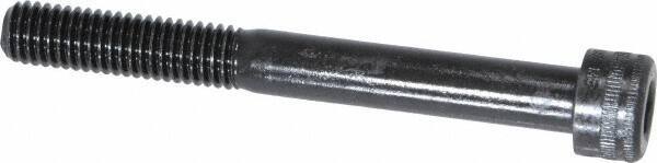 Holo-Krome - M8x1.25 Metric Coarse Hex Socket Drive, Socket Cap Screw - Grade 12.9 Alloy Steel, Black Oxide Finish, Partially Threaded, 70mm Length Under Head - USA Tool & Supply