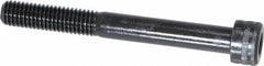 Holo-Krome - M8x1.25 Metric Coarse Hex Socket Drive, Socket Cap Screw - Grade 12.9 Alloy Steel, Black Oxide Finish, Partially Threaded, 70mm Length Under Head - USA Tool & Supply