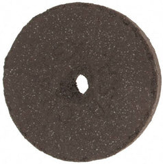 Cratex - 7/8" Diam x 1/8" Hole x 1/8" Thick, Surface Grinding Wheel - Medium Grade - USA Tool & Supply