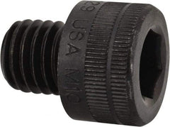 Holo-Krome - M10x1.50 Metric Coarse Hex Socket Drive, Socket Cap Screw - Grade 12.9 Alloy Steel, Black Oxide Finish, Fully Threaded, 10mm Length Under Head - USA Tool & Supply