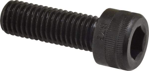 Holo-Krome - M10x1.50 Metric Coarse Hex Socket Drive, Socket Cap Screw - Grade 12.9 Alloy Steel, Black Oxide Finish, Fully Threaded, 30mm Length Under Head - USA Tool & Supply