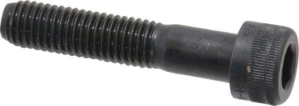 Holo-Krome - M10x1.50 Metric Coarse Hex Socket Drive, Socket Cap Screw - Grade 12.9 Alloy Steel, Black Oxide Finish, Partially Threaded, 50mm Length Under Head - USA Tool & Supply