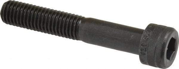 Holo-Krome - M48x5.00 Metric Coarse Hex Socket Drive, Socket Cap Screw - Grade 12.9 Alloy Steel, Black Oxide Finish, Partially Threaded, 220mm Length Under Head - USA Tool & Supply
