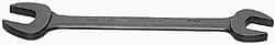 Proto - 3/4" x 7/8" Standard Open End Wrench - 9-39/64" OAL, Double End, Black Finish, 15° Head Angle - USA Tool & Supply