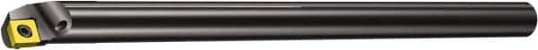 Sandvik Coromant - 0.5984" Min Bore Diam, 8" OAL, 1/2" Shank Diam, E..SCLPR/L-R Indexable Boring Bar - Screw-On Holding Method - USA Tool & Supply