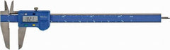 Mitutoyo - 0 to 200mm Range, 0.1mm Resolution, Electronic Caliper - Stainless Steel with 40mm Stainless Steel Jaws, 0.2mm Accuracy - USA Tool & Supply