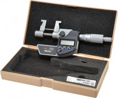 Mitutoyo - 1 to 2" Range, 0.00005" Resolution, Electronic Inside & Tubular Micrometer - USA Tool & Supply