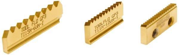 Tool-Flo - 32 TPI, Internal Thread, UN Standard, TI ZS3 Grade Thread Mill Insert - Carbide, AlTiN Coating - USA Tool & Supply