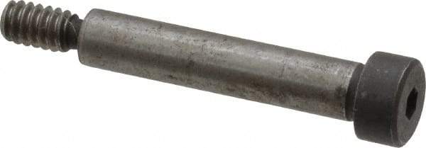 Holo-Krome - 1/4" Shoulder Diam x 1-1/4" Shoulder Length, #10-24 UNRC, Hex Socket Shoulder Screw - 8 Alloy Steel, Uncoated, 0.357 to 3/8" Head Diam - USA Tool & Supply