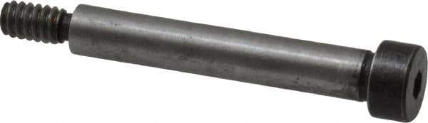 Holo-Krome - 1/4" Shoulder Diam x 1-1/2" Shoulder Length, #10-24 UNRC, Hex Socket Shoulder Screw - 8 Alloy Steel, Uncoated, 0.357 to 3/8" Head Diam - USA Tool & Supply