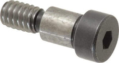 Holo-Krome - 5/16" Shoulder Diam x 3/8" Shoulder Length, 1/4-20 UNRC, Hex Socket Shoulder Screw - 8 Alloy Steel, Uncoated, 0.419 to 0.438" Head Diam - USA Tool & Supply