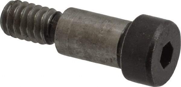 Holo-Krome - 5/16" Shoulder Diam x 1/2" Shoulder Length, 1/4-20 UNRC, Hex Socket Shoulder Screw - 8 Alloy Steel, Uncoated, 0.419 to 0.438" Head Diam - USA Tool & Supply