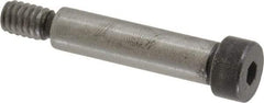Holo-Krome - 5/16" Shoulder Diam x 1-1/4" Shoulder Length, 1/4-20 UNRC, Hex Socket Shoulder Screw - 8 Alloy Steel, Uncoated, 0.419 to 0.438" Head Diam - USA Tool & Supply