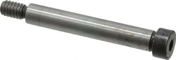 Holo-Krome - 5/16" Shoulder Diam x 2" Shoulder Length, 1/4-20 UNRC, Hex Socket Shoulder Screw - 8 Alloy Steel, Uncoated, 0.419 to 0.438" Head Diam - USA Tool & Supply