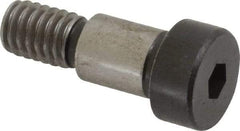 Holo-Krome - 3/8" Shoulder Diam x 1/2" Shoulder Length, 5/16-18 UNRC, Hex Socket Shoulder Screw - 8 Alloy Steel, Uncoated, 0.543 to 0.562" Head Diam - USA Tool & Supply