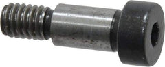 Holo-Krome - 3/8" Shoulder Diam x 5/8" Shoulder Length, 5/16-18 UNRC, Hex Socket Shoulder Screw - 8 Alloy Steel, Uncoated, 0.543 to 0.562" Head Diam - USA Tool & Supply