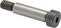 Holo-Krome - 3/8" Shoulder Diam x 1-1/4" Shoulder Length, 5/16-18 UNRC, Hex Socket Shoulder Screw - 8 Alloy Steel, Uncoated, 0.543 to 0.562" Head Diam - USA Tool & Supply