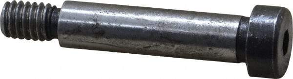 Holo-Krome - 3/8" Shoulder Diam x 1-1/2" Shoulder Length, 5/16-18 UNRC, Hex Socket Shoulder Screw - 8 Alloy Steel, Uncoated, 0.543 to 0.562" Head Diam - USA Tool & Supply