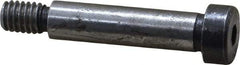 Holo-Krome - 3/8" Shoulder Diam x 1-1/2" Shoulder Length, 5/16-18 UNRC, Hex Socket Shoulder Screw - 8 Alloy Steel, Uncoated, 0.543 to 0.562" Head Diam - USA Tool & Supply