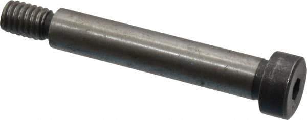Holo-Krome - 3/8" Shoulder Diam x 2" Shoulder Length, 5/16-18 UNRC, Hex Socket Shoulder Screw - 8 Alloy Steel, Uncoated, 0.543 to 0.562" Head Diam - USA Tool & Supply