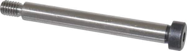 Holo-Krome - 3/8" Shoulder Diam x 3" Shoulder Length, 5/16-18 UNRC, Hex Socket Shoulder Screw - 8 Alloy Steel, Uncoated, 0.543 to 0.562" Head Diam - USA Tool & Supply
