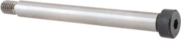 Holo-Krome - 3/8" Shoulder Diam x 3-1/2" Shoulder Length, 5/16-18 UNRC, Hex Socket Shoulder Screw - 8 Alloy Steel, Uncoated, 0.543 to 0.562" Head Diam - USA Tool & Supply