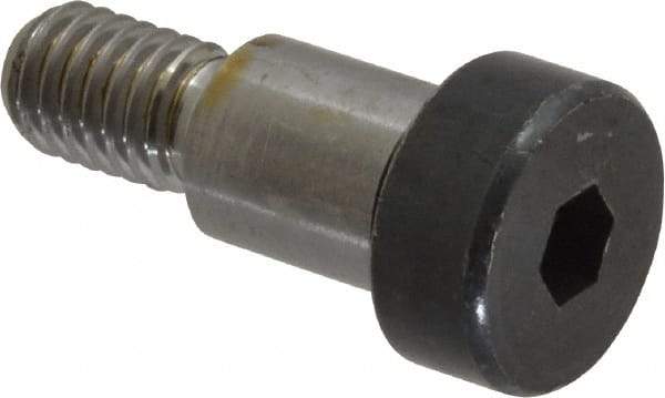 Holo-Krome - 1/2" Shoulder Diam x 5/8" Shoulder Length, 3/8-16 UNRC, Hex Socket Shoulder Screw - 8 Alloy Steel, Uncoated, 0.729 to 3/4" Head Diam - USA Tool & Supply
