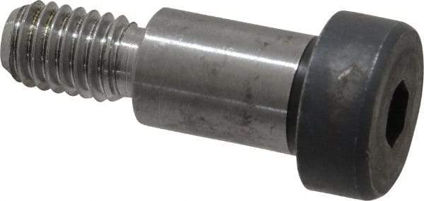 Holo-Krome - 1/2" Shoulder Diam x 3/4" Shoulder Length, 3/8-16 UNRC, Hex Socket Shoulder Screw - 8 Alloy Steel, Uncoated, 0.729 to 3/4" Head Diam - USA Tool & Supply