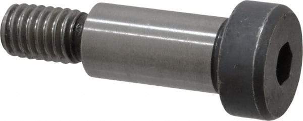 Holo-Krome - 1/2" Shoulder Diam x 1" Shoulder Length, 3/8-16 UNRC, Hex Socket Shoulder Screw - 8 Alloy Steel, Uncoated, 0.729 to 3/4" Head Diam - USA Tool & Supply