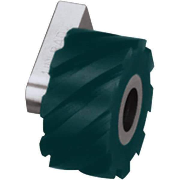 Dynabrade - 1" Wide Contact Arm - 18" Belt Length x 1" Belt Width, Serrated, Rubber, 70" Contact Wheel Diam - USA Tool & Supply