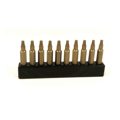 System 4 10 Pack Torx Micro Bits T2 × 28mm - USA Tool & Supply