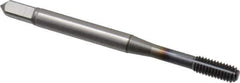 OSG - M4x0.70 Metric Coarse D4 Thread Limit Bottoming Thread Forming Tap - Powdered Metal High Speed Steel, TiCN Finish, 2-1/8" OAL, 3/4" Thread Length, Right Hand Thread, Series EXOTAP NRT - USA Tool & Supply