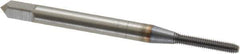 OSG - M2x0.40 Metric Coarse D5 Thread Limit Modified Bottoming Thread Forming Tap - Powdered Metal High Speed Steel, TiCN Finish, 1-3/4" OAL, 7/16" Thread Length, Right Hand Thread, Series EXOTAP NRT - USA Tool & Supply