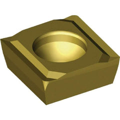 Kennametal - SPHX150508 R20 Grade KCU40 Carbide Indexable Drill Insert - TiN/TiAlN Finish, Square, 5/8" Inscribed Circle - USA Tool & Supply