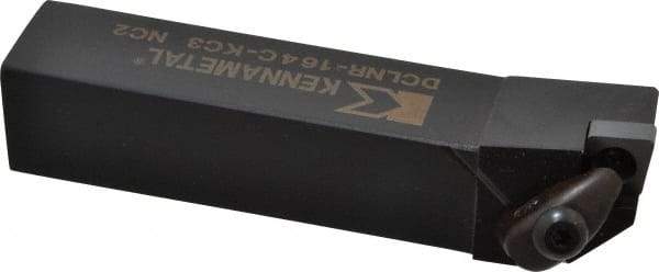 Kennametal - DCLN, Right Hand Cut, 5° Lead Angle, 1" Shank Height x 1" Shank Width, Negative Rake Indexable Turning Toolholder - 5" OAL, CN..43. Insert Compatibility, Series Kenclamp - USA Tool & Supply