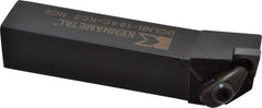 Kennametal - DCLN, Right Hand Cut, 5° Lead Angle, 1" Shank Height x 1" Shank Width, Negative Rake Indexable Turning Toolholder - 5" OAL, CN..43. Insert Compatibility, Series Kenclamp - USA Tool & Supply