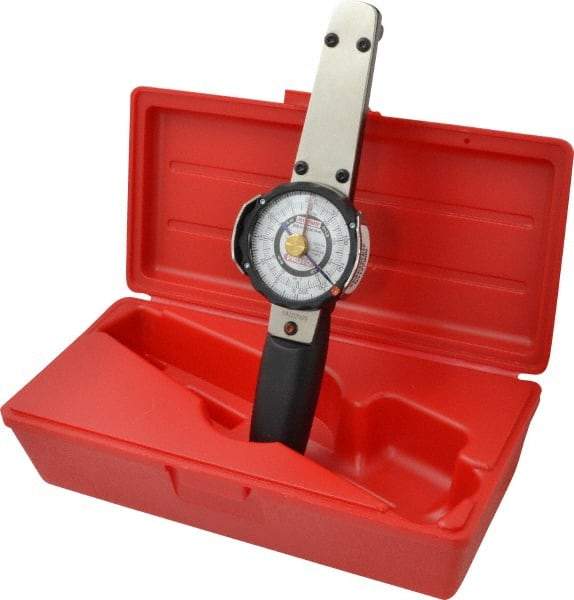 Proto - 3/8" Drive Dial Torque Wrench - 30 N/m Torque, 10" OAL, Fixed Head - USA Tool & Supply