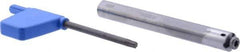 Iscar - MGCH, Indexable Grooving Tool Holder - GFQR Insert Compatibility, 9mm Shank Width, 83.5mm OAL, Through Coolant - USA Tool & Supply