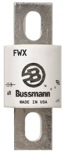 Cooper Bussmann - 250 VAC/VDC, 500 Amp, Fast-Acting Semiconductor/High Speed Fuse - Stud Mount Mount, 3-27/32" OAL, 200 (RMS), 50 at DC kA Rating, 1-1/2" Diam - USA Tool & Supply