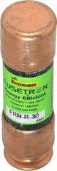 Cooper Bussmann - 125 VDC, 250 VAC, 30 Amp, Time Delay General Purpose Fuse - Fuse Holder Mount, 50.8mm OAL, 20 at DC, 200 (RMS) kA Rating, 9/16" Diam - USA Tool & Supply