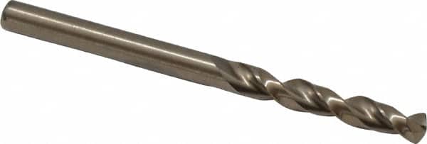 Cleveland - #25 135° Parabolic Flute Cobalt Screw Machine Drill Bit - USA Tool & Supply